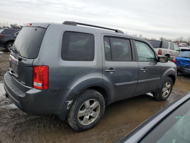 5FNYF4H49BB093976 - 2011 HONDA PILOT EX GRAY photo 3