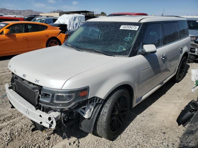 2FMHK6DT4DBD10317 - 2013 FORD FLEX LIMITED WHITE photo 1