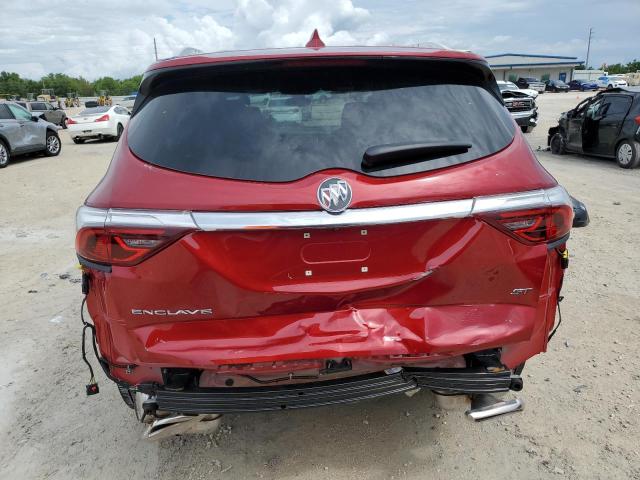 5GAERBKW8PJ185879 - 2023 BUICK ENCLAVE ESSENCE 红色 照片 6
