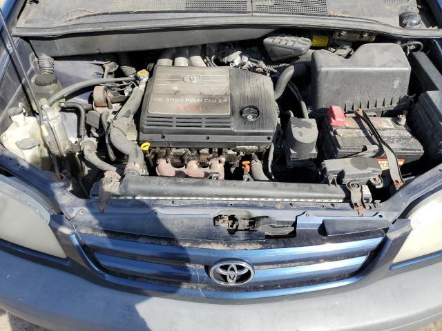 4T3ZF13C12U421547 - 2002 TOYOTA SIENNA LE BLUE photo 11