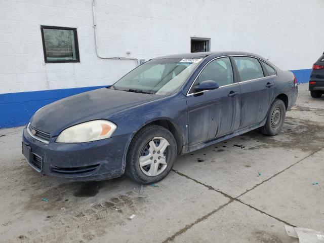 2G1WA5EN7A1105996 - 2010 CHEVROLET IMPALA LS BLUE photo 1