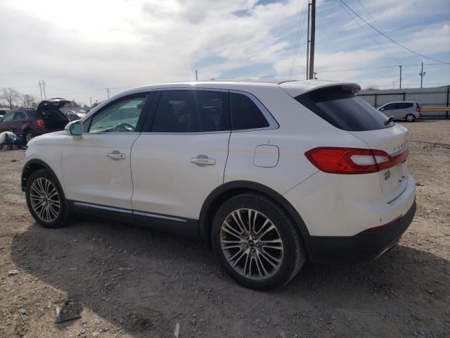 2LMPJ6KRXGBL27783 - 2016 LINCOLN MKX SELECT WHITE photo 2