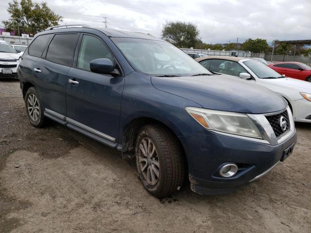 5N1AR2MN6DC639043 - 2013 NISSAN PATHFINDER S 蓝色 照片 4