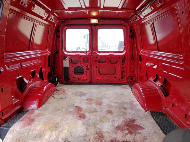 1FTSE3EL3CDB25604 - 2012 FORD ECONOLINE E350 SUPER DUTY VAN RED photo 10