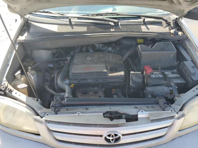 4T3ZF13C12U475835 - 2002 TOYOTA SIENNA LE SILVER photo 12