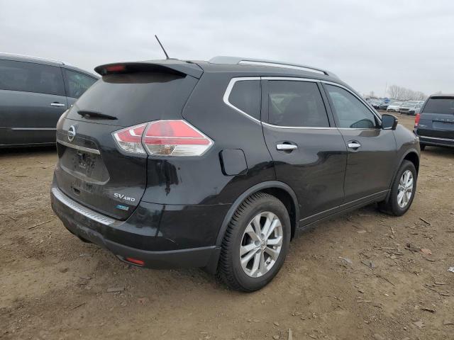 5N1AT2MV4EC792992 - 2014 NISSAN ROGUE S BLACK photo 3