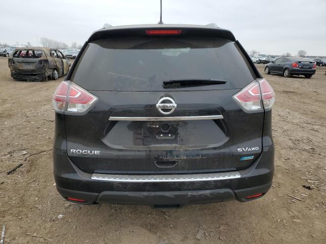 5N1AT2MV4EC792992 - 2014 NISSAN ROGUE S BLACK photo 6