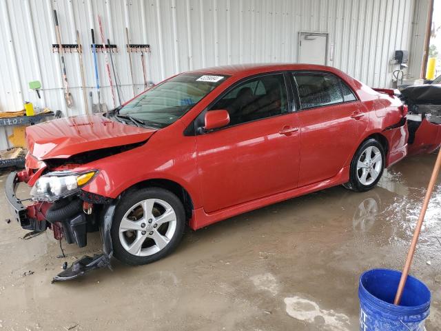 2T1BU4EE1BC699978 - 2011 TOYOTA COROLLA BASE RED photo 1