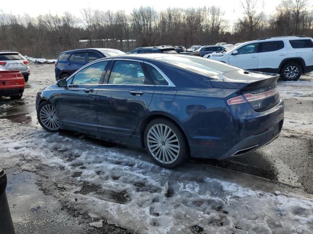 3LN6L5F96HR643240 - 2017 LINCOLN MKZ RESERVE ლურჯი ფოტო 2