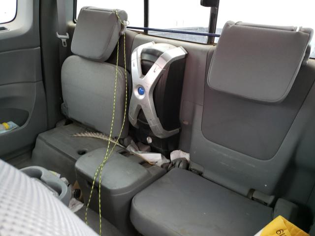 5TEUU4ENXAZ746054 - 2010 TOYOTA TACOMA ACCESS CAB წითელი ფოტო 10