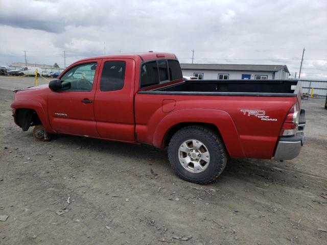 5TEUU4ENXAZ746054 - 2010 TOYOTA TACOMA ACCESS CAB წითელი ფოტო 2