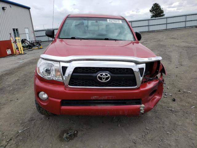 5TEUU4ENXAZ746054 - 2010 TOYOTA TACOMA ACCESS CAB წითელი ფოტო 5