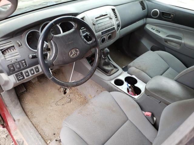 5TEUU4ENXAZ746054 - 2010 TOYOTA TACOMA ACCESS CAB წითელი ფოტო 8