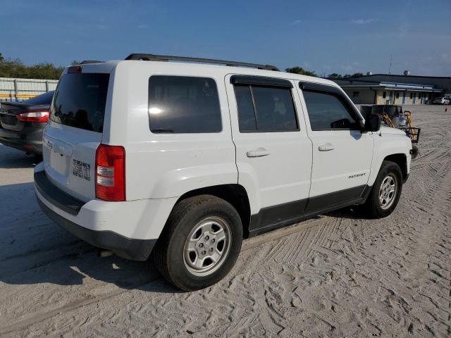 1C4NJPBA2FD341144 - 2015 JEEP PATRIOT SPORT WHITE photo 3