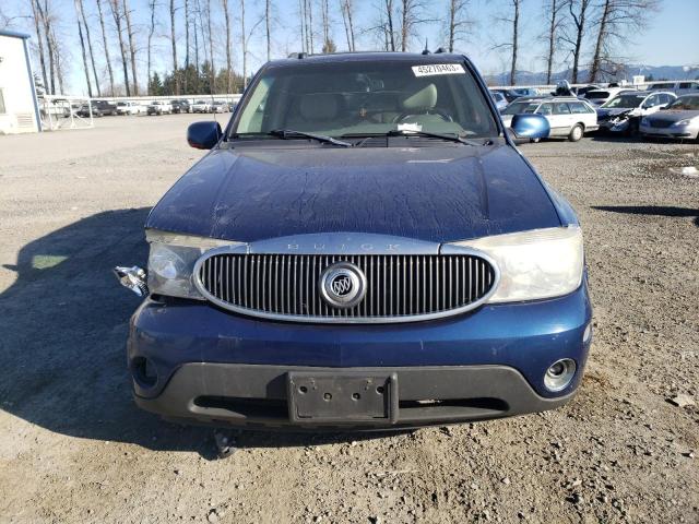 5GADT13S552364648 - 2005 BUICK RAINIER CXL BLUE photo 5