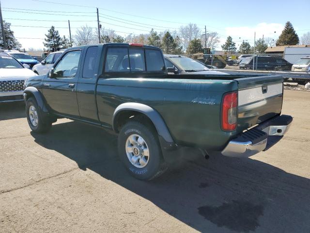 1N6ED26Y8YC320239 - 2000 NISSAN FRONTIER KING CAB XE GREEN photo 2