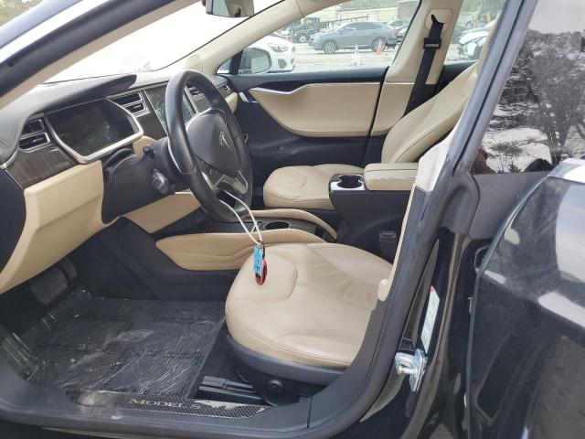 5YJSA1CGXDFP17811 - 2013 TESLA MODEL S Սև լուսանկար 7