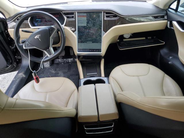 5YJSA1CGXDFP17811 - 2013 TESLA MODEL S Սև լուսանկար 8