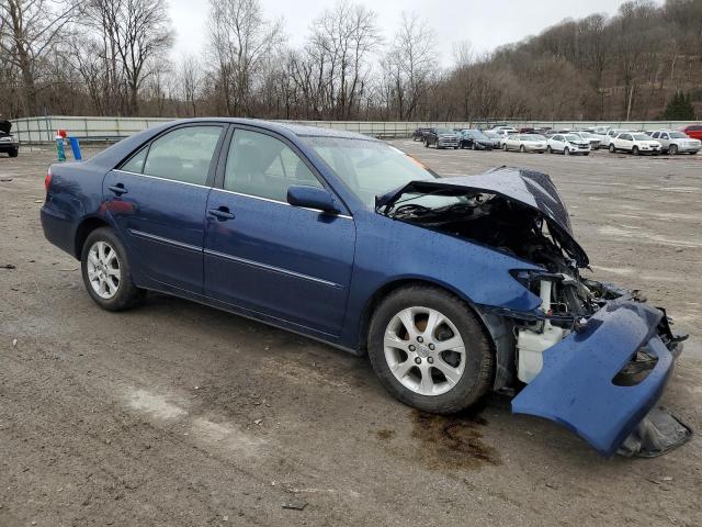 4T1BE30K05U425128 - 2005 TOYOTA CAMRY LE BLUE photo 4