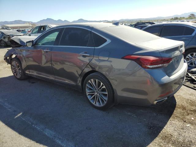 KMHGN4JEXGU128469 - 2016 HYUNDAI GENESIS 3.8L GRAY photo 2