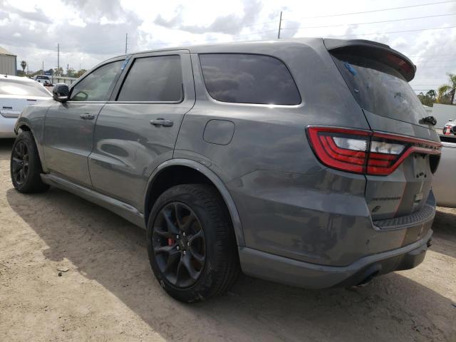 1C4SDJH94MC740791 - 2021 DODGE DURANGO SRT HELLCAT GRAY photo 2