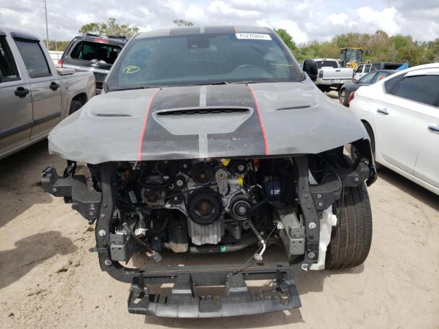 1C4SDJH94MC740791 - 2021 DODGE DURANGO SRT HELLCAT GRAY photo 5