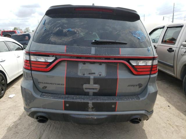 1C4SDJH94MC740791 - 2021 DODGE DURANGO SRT HELLCAT GRAY photo 6