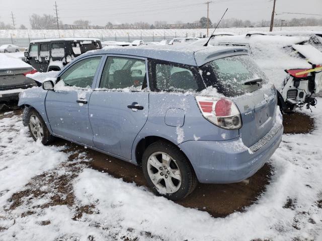 2T1KR32E78C691117 - 2008 TOYOTA COROLLA MA XR BLUE photo 2
