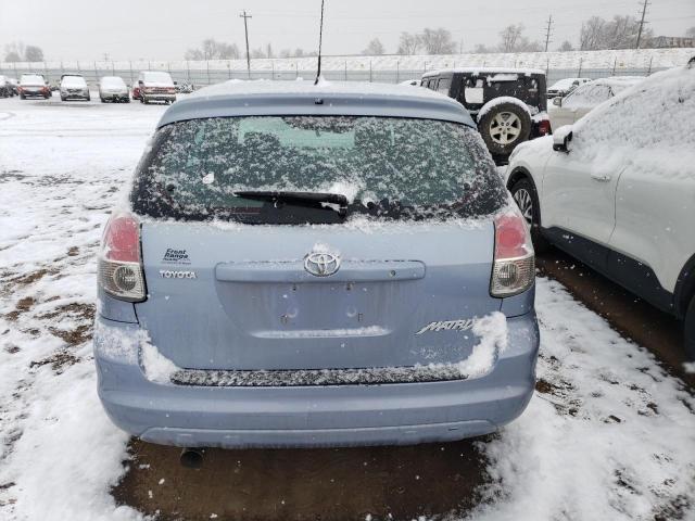 2T1KR32E78C691117 - 2008 TOYOTA COROLLA MA XR BLUE photo 6