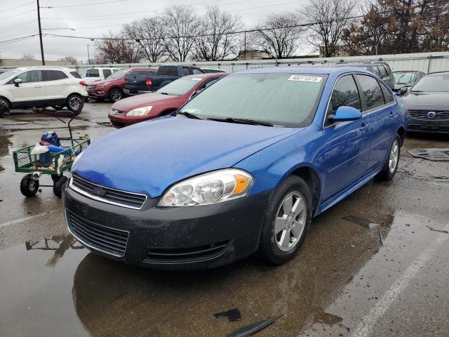 2G1WT57K791266552 - 2009 CHEVROLET IMPALA 1LT BLUE photo 1