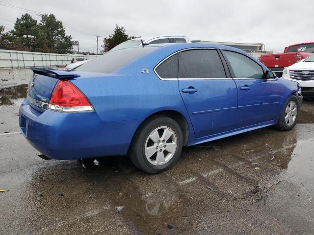 2G1WT57K791266552 - 2009 CHEVROLET IMPALA 1LT BLUE photo 3