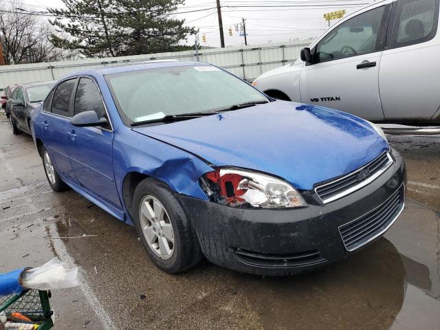 2G1WT57K791266552 - 2009 CHEVROLET IMPALA 1LT BLUE photo 4