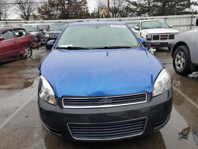 2G1WT57K791266552 - 2009 CHEVROLET IMPALA 1LT BLUE photo 5