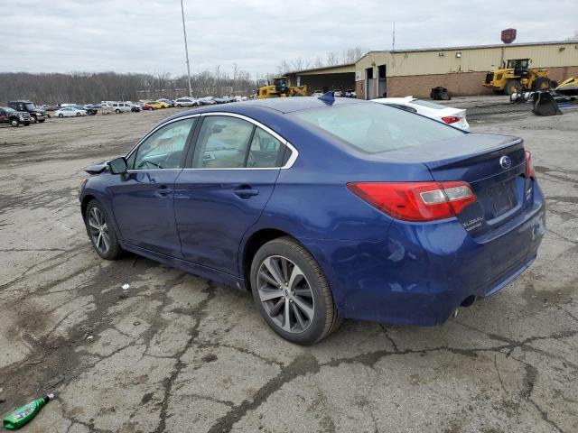 4S3BNAK67H3045853 - 2017 SUBARU LEGACY 2.5I LIMITED BLUE photo 2