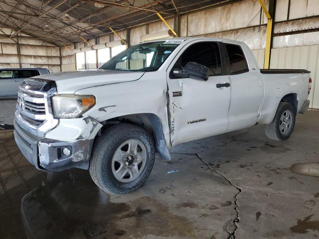 5TFUW5F17HX648483 - 2017 TOYOTA TUNDRA DOUBLE CAB SR/SR5 WHITE photo 1