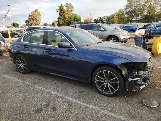 WBA5R7C54KAJ83750 - 2019 BMW 330XI BLUE photo 4
