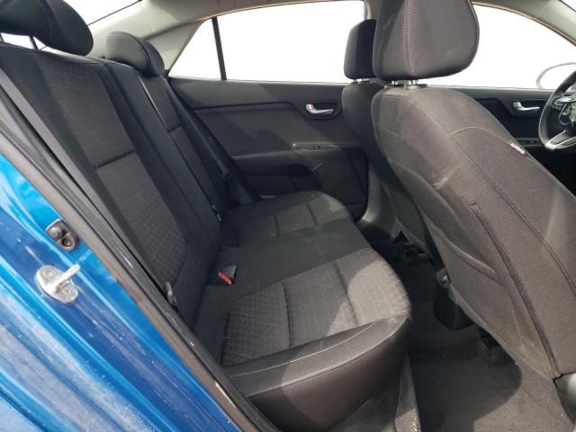 3KPA24AD4ME400406 - 2021 KIA RIO LX BLUE photo 10