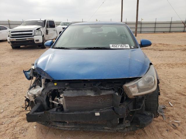 3KPA24AD4ME400406 - 2021 KIA RIO LX BLUE photo 5