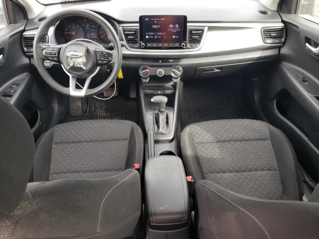 3KPA24AD4ME400406 - 2021 KIA RIO LX BLUE photo 8
