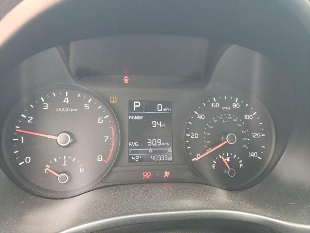 3KPA24AD4ME400406 - 2021 KIA RIO LX BLUE photo 9