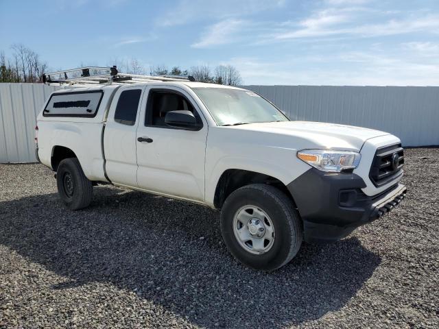 3TYRX5GN6MT012453 - 2021 TOYOTA TACOMA ACCESS CAB WHITE photo 4