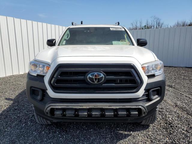 3TYRX5GN6MT012453 - 2021 TOYOTA TACOMA ACCESS CAB WHITE photo 5