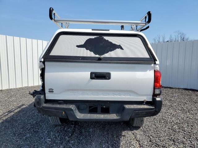 3TYRX5GN6MT012453 - 2021 TOYOTA TACOMA ACCESS CAB WHITE photo 6