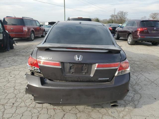 1HGCP2F87BA100919 - 2011 HONDA ACCORD EXL GRAY photo 6