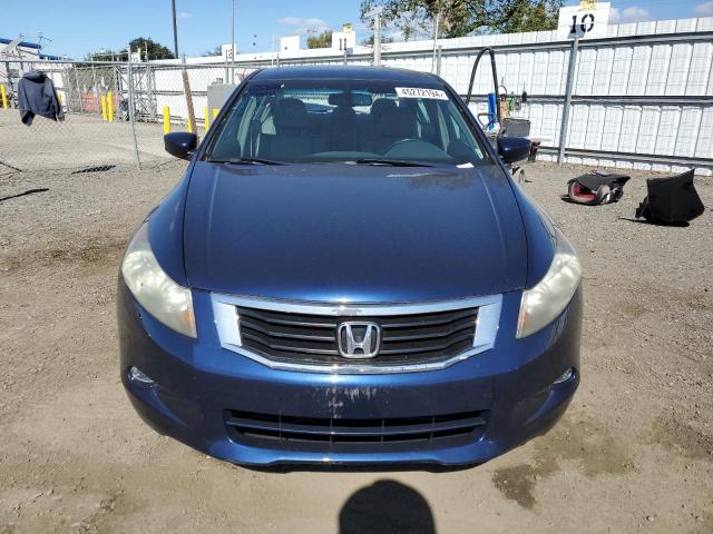 1HGCP36808A024605 - 2008 HONDA ACCORD EXL BLUE photo 5