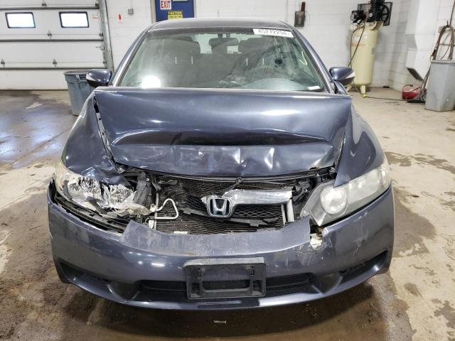 JHMFA3F25AS002638 - 2010 HONDA CIVIC HYBRID BLUE photo 5