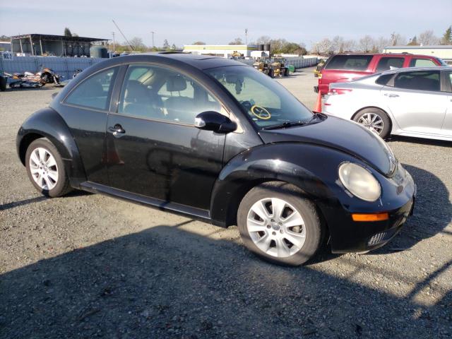 3VWRG31C29M500410 - 2009 VOLKSWAGEN NEW BEETLE S BLACK photo 4