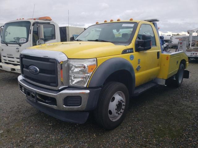 1FDUF4GT7GED01784 - 2016 FORD F450 SUPER DUTY YELLOW photo 1