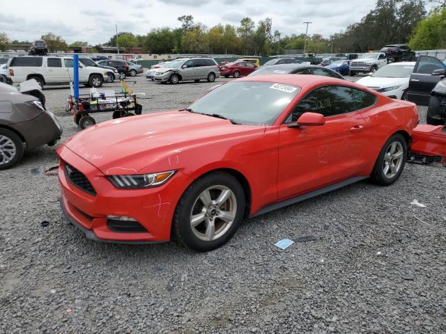 1FA6P8AM6F5344407 - 2015 FORD MUSTANG RED photo 1