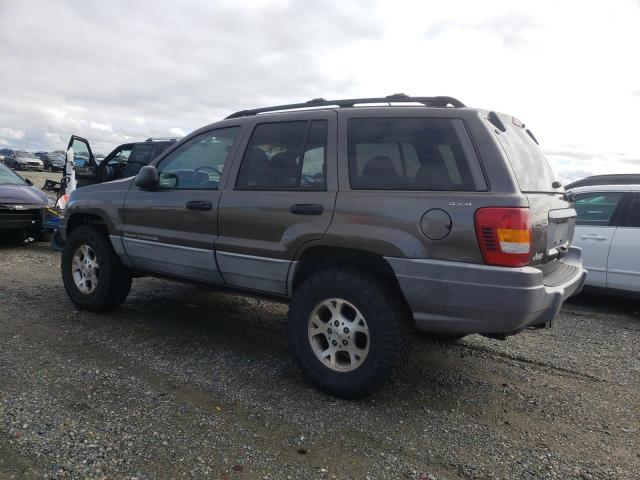 1J4GW58N1XC665373 - 1999 JEEP GRAND CHER LAREDO GRAY photo 2